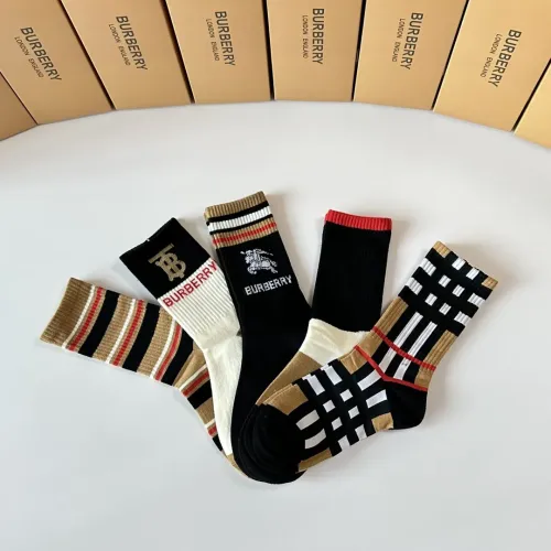 Replica Burberry Socks #1396422 $29.00 USD for Wholesale