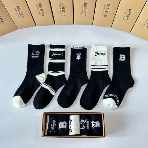 Burberry Socks #1396423 $29.00 USD, Wholesale Replica Burberry Socks