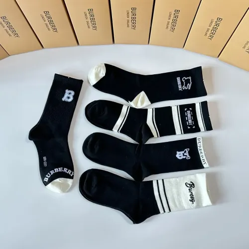 Replica Burberry Socks #1396423 $29.00 USD for Wholesale
