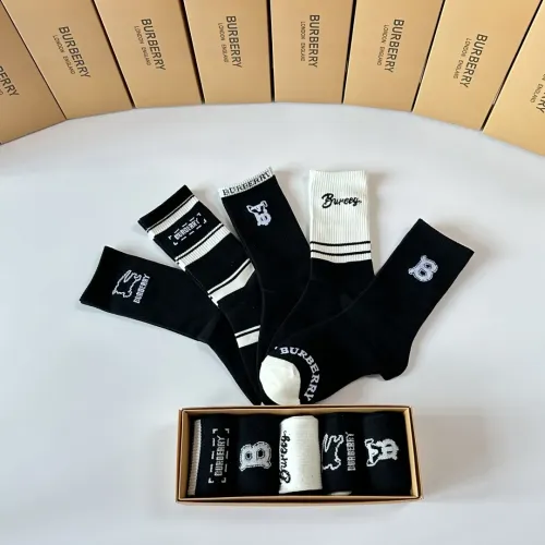 Replica Burberry Socks #1396423 $29.00 USD for Wholesale