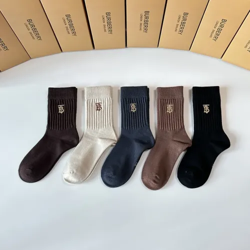 Replica Burberry Socks #1396424 $29.00 USD for Wholesale