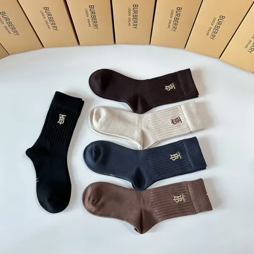 Replica Burberry Socks #1396424 $29.00 USD for Wholesale