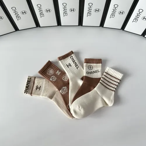 Replica Chanel Socks #1396432 $29.00 USD for Wholesale