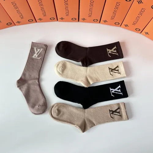 Replica Louis Vuitton LV Socks #1396437 $29.00 USD for Wholesale