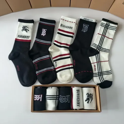 Burberry Socks #1396443 $29.00 USD, Wholesale Replica Burberry Socks