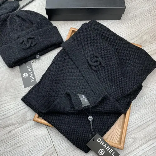 Replica Chanel Hat and Scarf Set #1396471 $60.00 USD for Wholesale