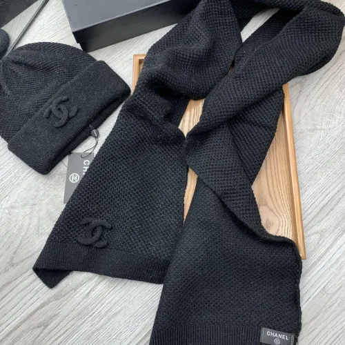 Replica Chanel Hat and Scarf Set #1396471 $60.00 USD for Wholesale