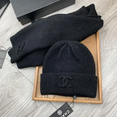 Replica Chanel Hat and Scarf Set #1396471 $60.00 USD for Wholesale