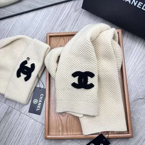 Replica Chanel Hat and Scarf Set #1396472 $52.00 USD for Wholesale