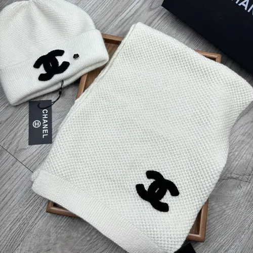 Replica Chanel Hat and Scarf Set #1396473 $52.00 USD for Wholesale