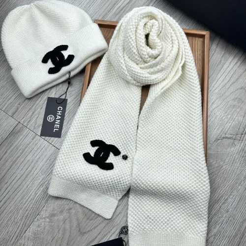 Replica Chanel Hat and Scarf Set #1396473 $52.00 USD for Wholesale