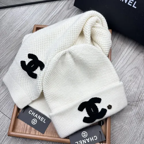Replica Chanel Hat and Scarf Set #1396473 $52.00 USD for Wholesale