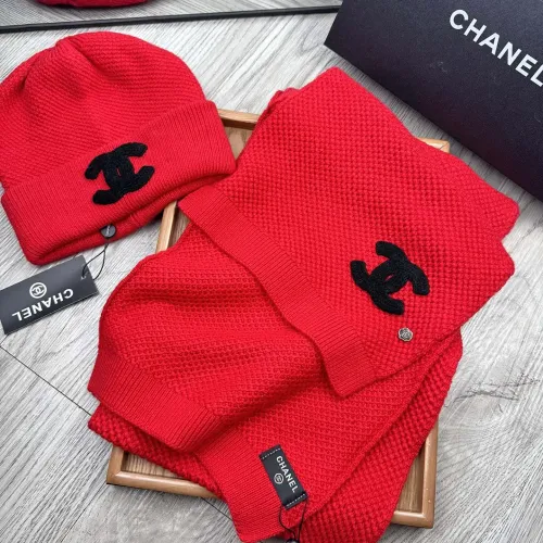 Replica Chanel Hat and Scarf Set #1396474 $52.00 USD for Wholesale