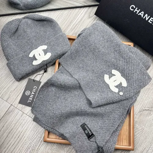 Replica Chanel Hat and Scarf Set #1396475 $52.00 USD for Wholesale