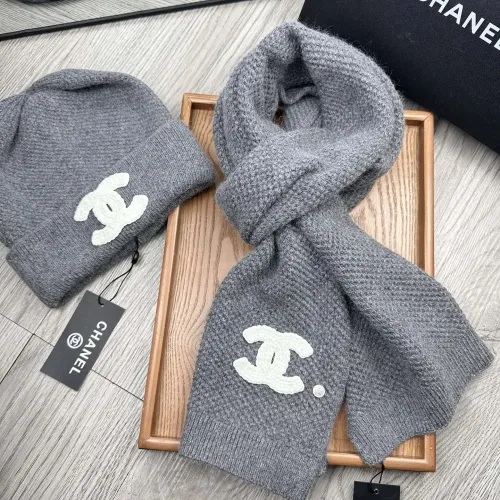 Replica Chanel Hat and Scarf Set #1396475 $52.00 USD for Wholesale