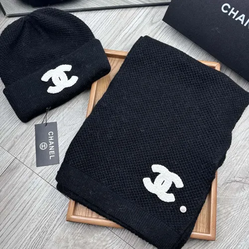 Chanel Hat and Scarf Set #1396476 $52.00 USD, Wholesale Replica Chanel Hat and Scarf and Glove Set