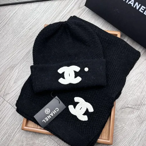 Replica Chanel Hat and Scarf Set #1396476 $52.00 USD for Wholesale