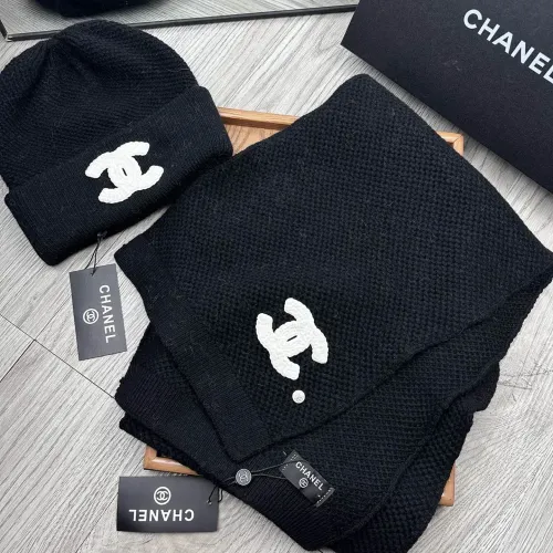 Replica Chanel Hat and Scarf Set #1396476 $52.00 USD for Wholesale