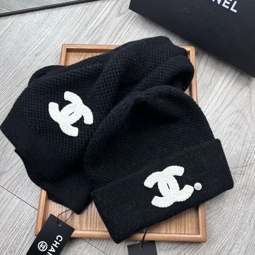Replica Chanel Hat and Scarf Set #1396476 $52.00 USD for Wholesale