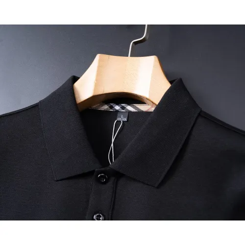 Replica Burberry T-Shirts Long Sleeved For Men #1396498 $52.00 USD for Wholesale
