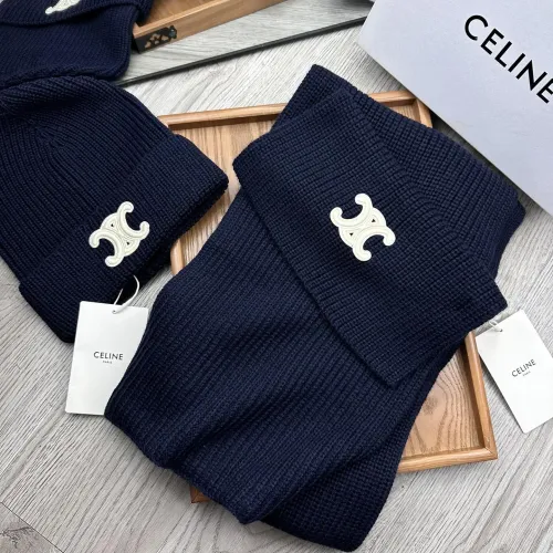 Replica Celine Hat and Scarf Set #1396540 $76.00 USD for Wholesale