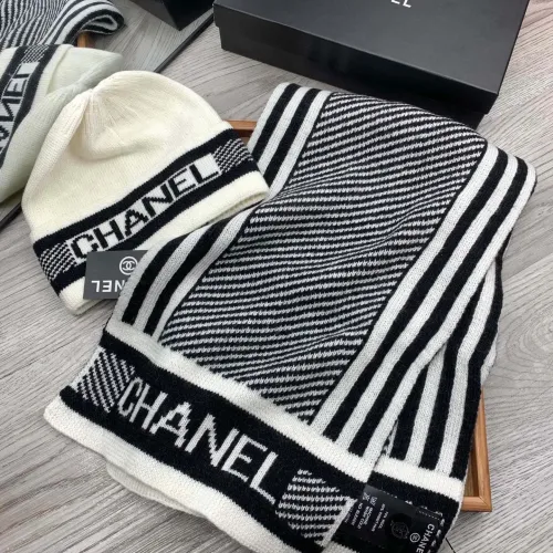 Replica Chanel Hat and Scarf Set #1396542 $52.00 USD for Wholesale