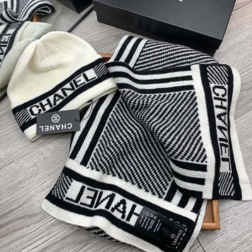 Replica Chanel Hat and Scarf Set #1396542 $52.00 USD for Wholesale