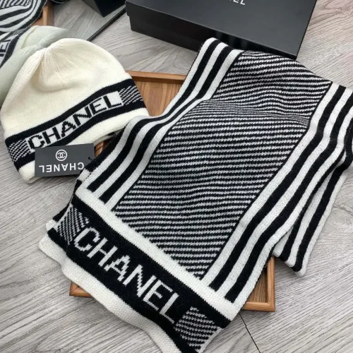 Replica Chanel Hat and Scarf Set #1396542 $52.00 USD for Wholesale