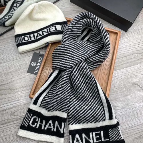 Replica Chanel Hat and Scarf Set #1396542 $52.00 USD for Wholesale
