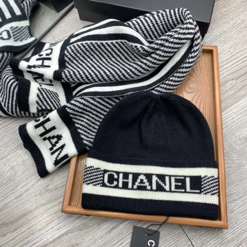 Replica Chanel Hat and Scarf Set #1396543 $52.00 USD for Wholesale