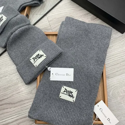 Christian Dior Hat and Scarf Set #1396546 $52.00 USD, Wholesale Replica Christian Dior Hat and Scarf and Glove Set