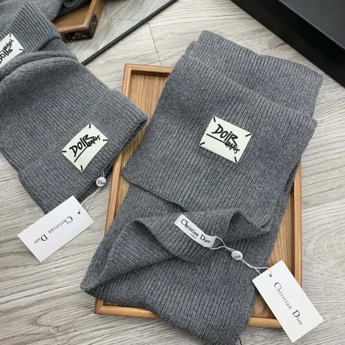 Replica Christian Dior Hat and Scarf Set #1396546 $52.00 USD for Wholesale