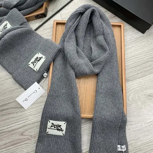 Replica Christian Dior Hat and Scarf Set #1396546 $52.00 USD for Wholesale