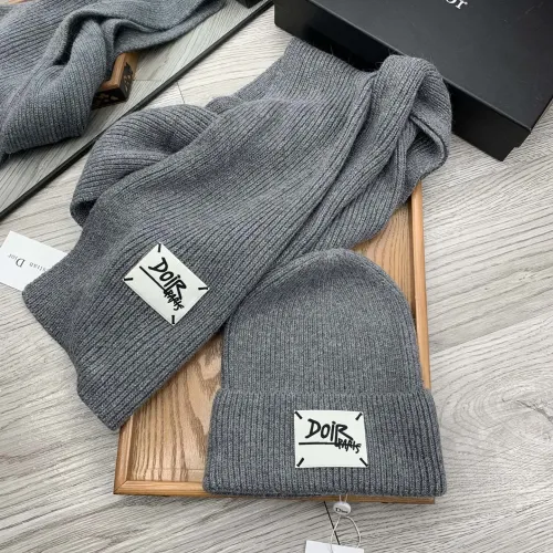 Replica Christian Dior Hat and Scarf Set #1396546 $52.00 USD for Wholesale