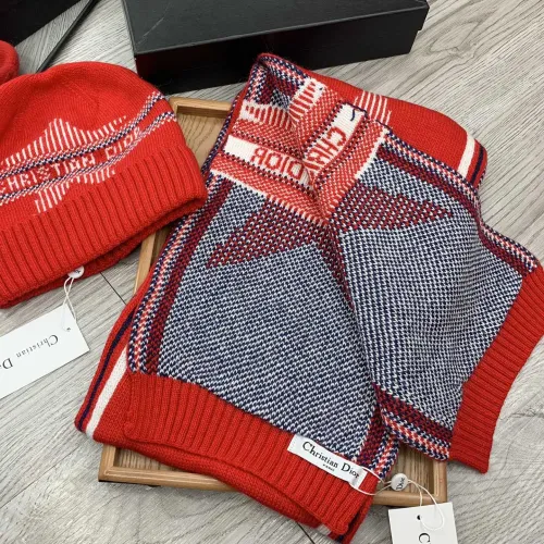 Replica Christian Dior Hat and Scarf Set #1396549 $52.00 USD for Wholesale