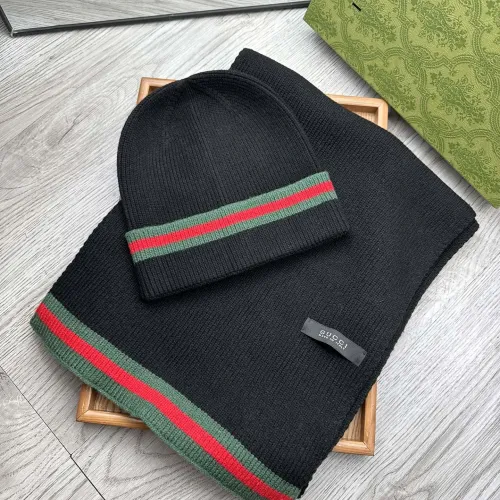 Gucci Hat and Scarf Set #1396554 $52.00 USD, Wholesale Replica Gucci Hat and Scarf and Glove Set