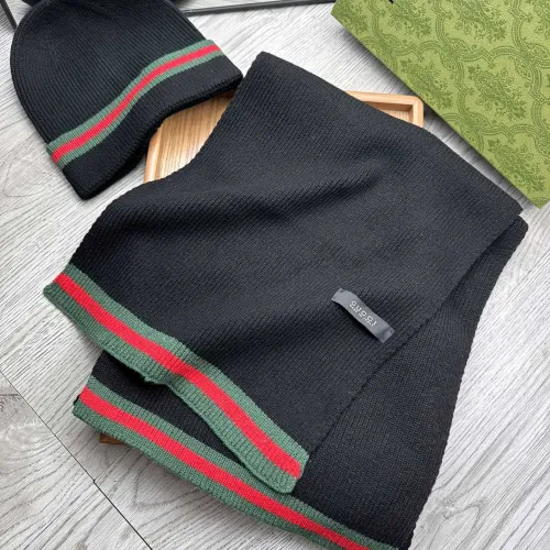 Replica Gucci Hat and Scarf Set #1396554 $52.00 USD for Wholesale