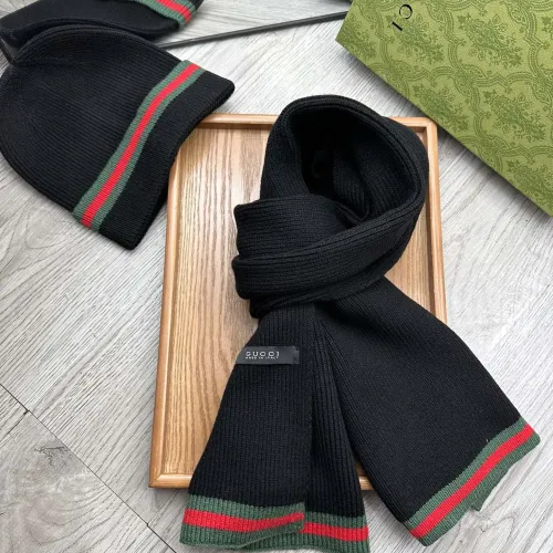 Replica Gucci Hat and Scarf Set #1396554 $52.00 USD for Wholesale
