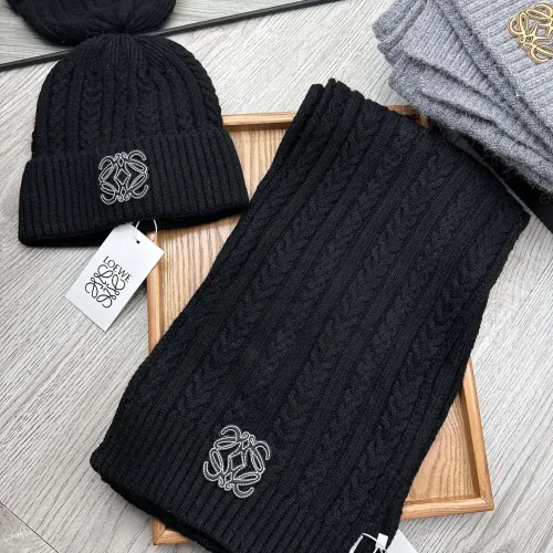 LOEWE Hat and Scarf Set #1396561 $52.00 USD, Wholesale Replica LOEWE Hat and Scarf and Glove Set