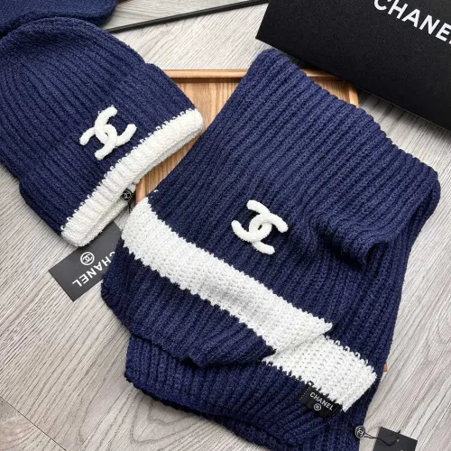 Replica Chanel Hat and Scarf Set #1396569 $52.00 USD for Wholesale
