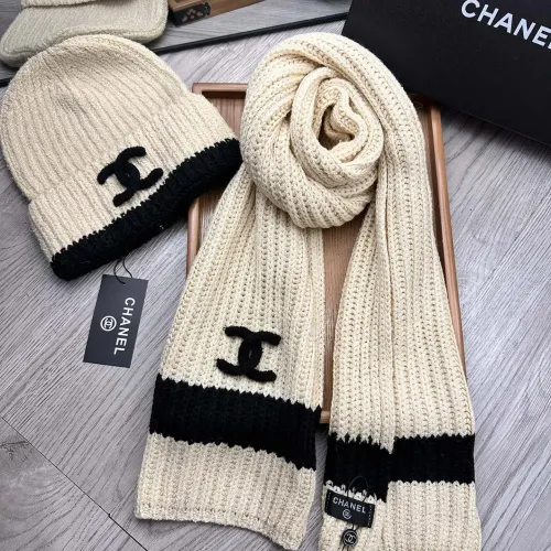 Replica Chanel Hat and Scarf Set #1396571 $52.00 USD for Wholesale