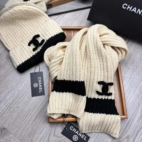 Replica Chanel Hat and Scarf Set #1396571 $52.00 USD for Wholesale