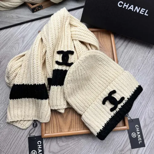 Replica Chanel Hat and Scarf Set #1396571 $52.00 USD for Wholesale