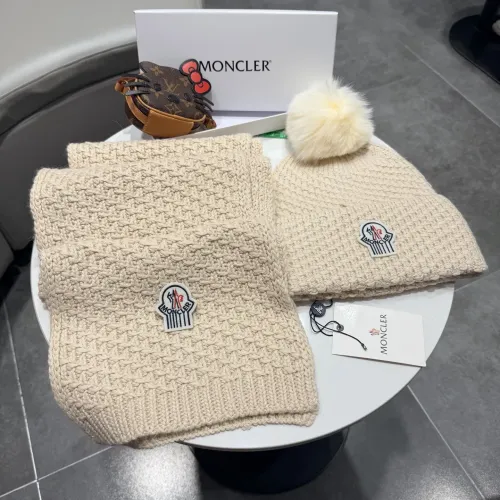 Moncler Hat and Scarf Set #1396574 $64.00 USD, Wholesale Replica Moncler Hat and Scarf and Glove Set