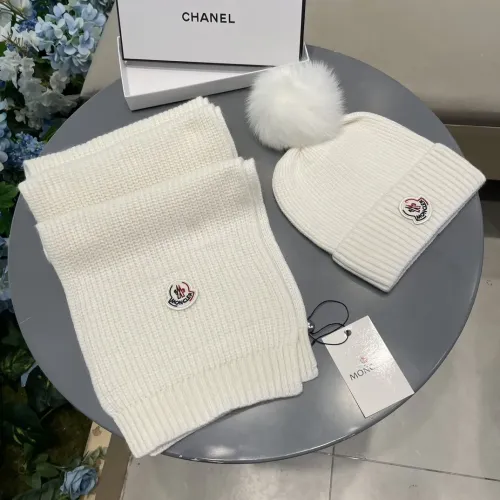 Moncler Hat and Scarf Set #1396576 $64.00 USD, Wholesale Replica Moncler Hat and Scarf and Glove Set