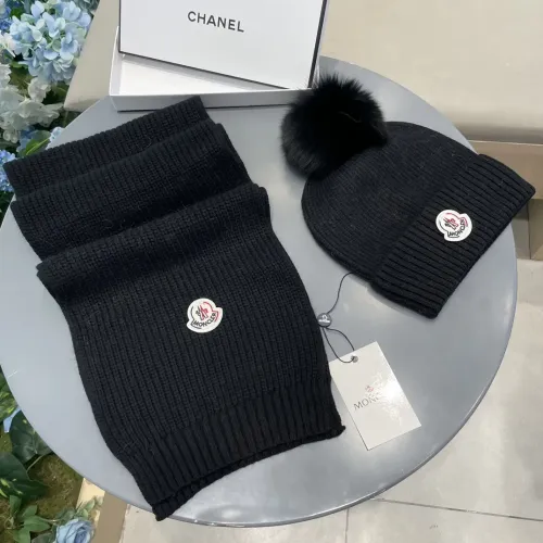 Moncler Hat and Scarf Set #1396579 $64.00 USD, Wholesale Replica Moncler Hat and Scarf and Glove Set