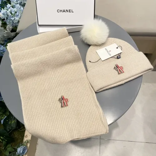Moncler Hat and Scarf Set #1396581 $64.00 USD, Wholesale Replica Moncler Hat and Scarf and Glove Set