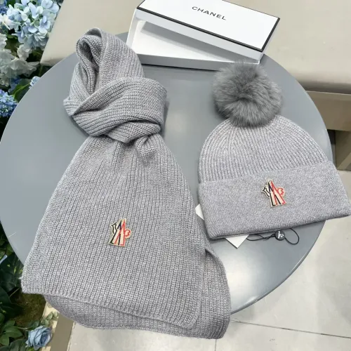 Moncler Hat and Scarf Set #1396582 $64.00 USD, Wholesale Replica Moncler Hat and Scarf and Glove Set