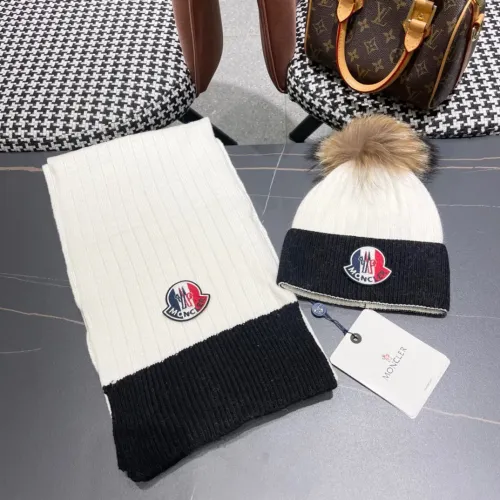 Moncler Hat and Scarf Set #1396584 $64.00 USD, Wholesale Replica Moncler Hat and Scarf and Glove Set