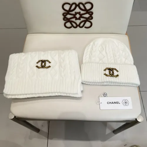 Replica Chanel Hat and Scarf Set #1396587 $48.00 USD for Wholesale